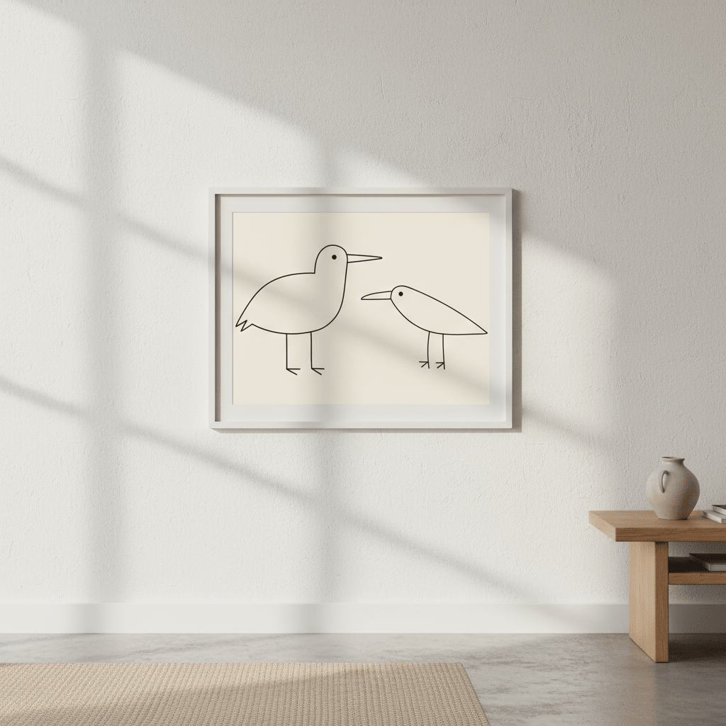 Little Chat by Silvia Visscher wall - art - picture - poster