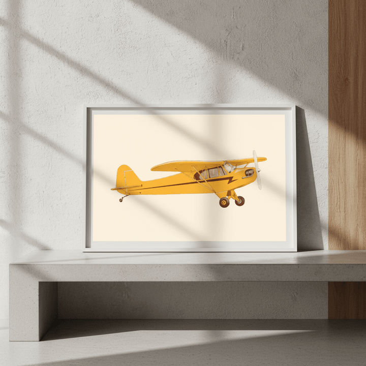 Little Yellow Club Piper Club by Florent Bodart wall - art - picture - poster