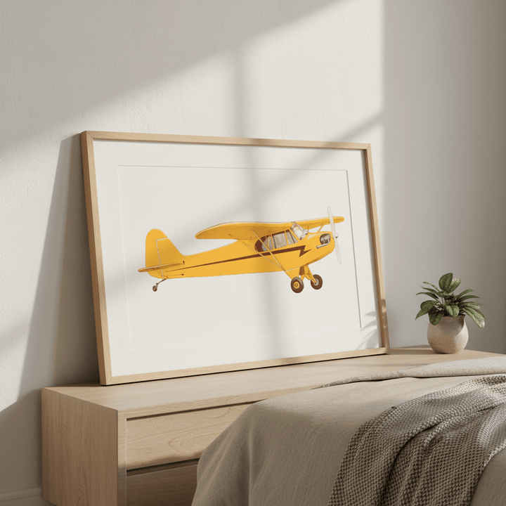 Little Yellow Club Piper Club by Florent Bodart wall - art - picture - poster
