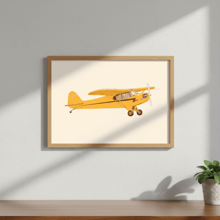 Little Yellow Club Piper Club by Florent Bodart wall - art - picture - poster