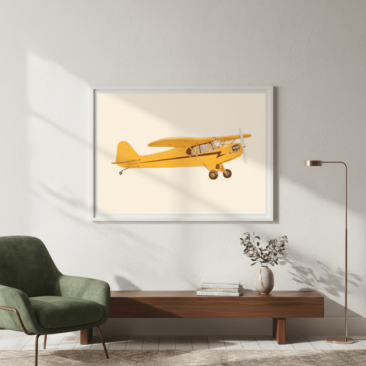Little Yellow Club Piper Club by Florent Bodart wall - art - picture - poster