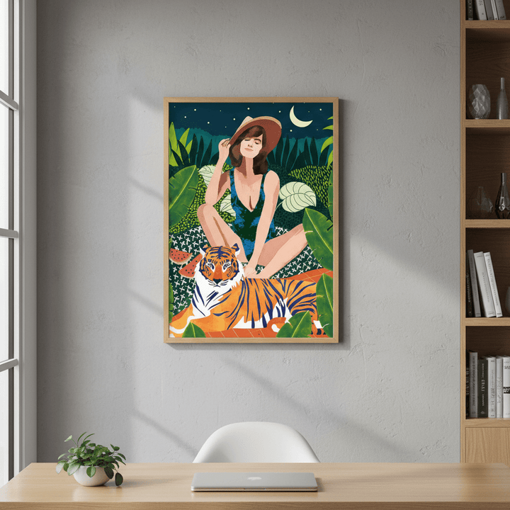 Living in the Jungle by 83 Oranges wall - art - picture - poster