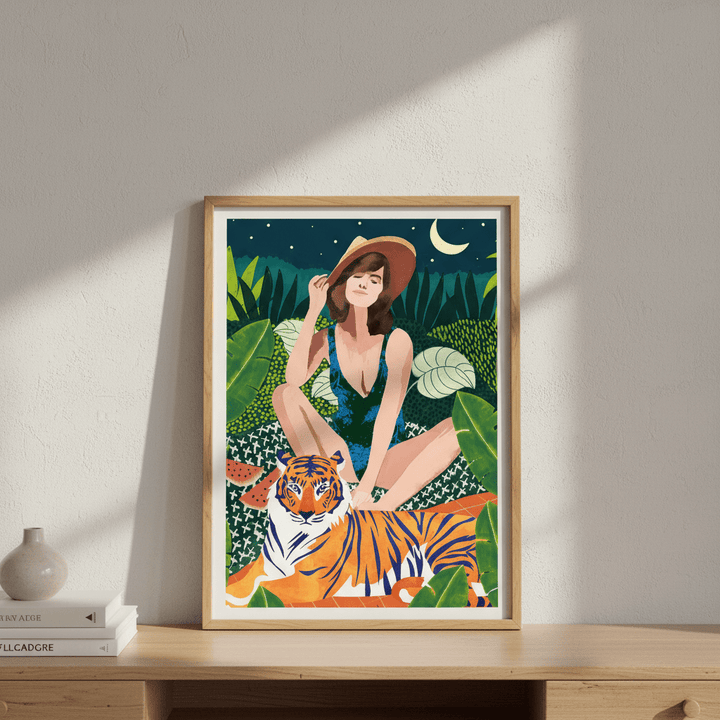 Living in the Jungle by 83 Oranges wall - art - picture - poster