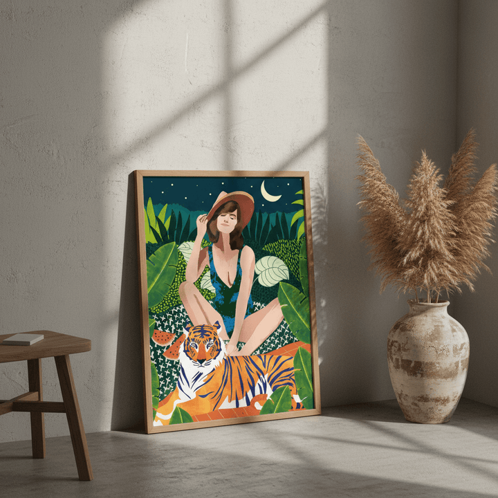 Living in the Jungle by 83 Oranges wall - art - picture - poster