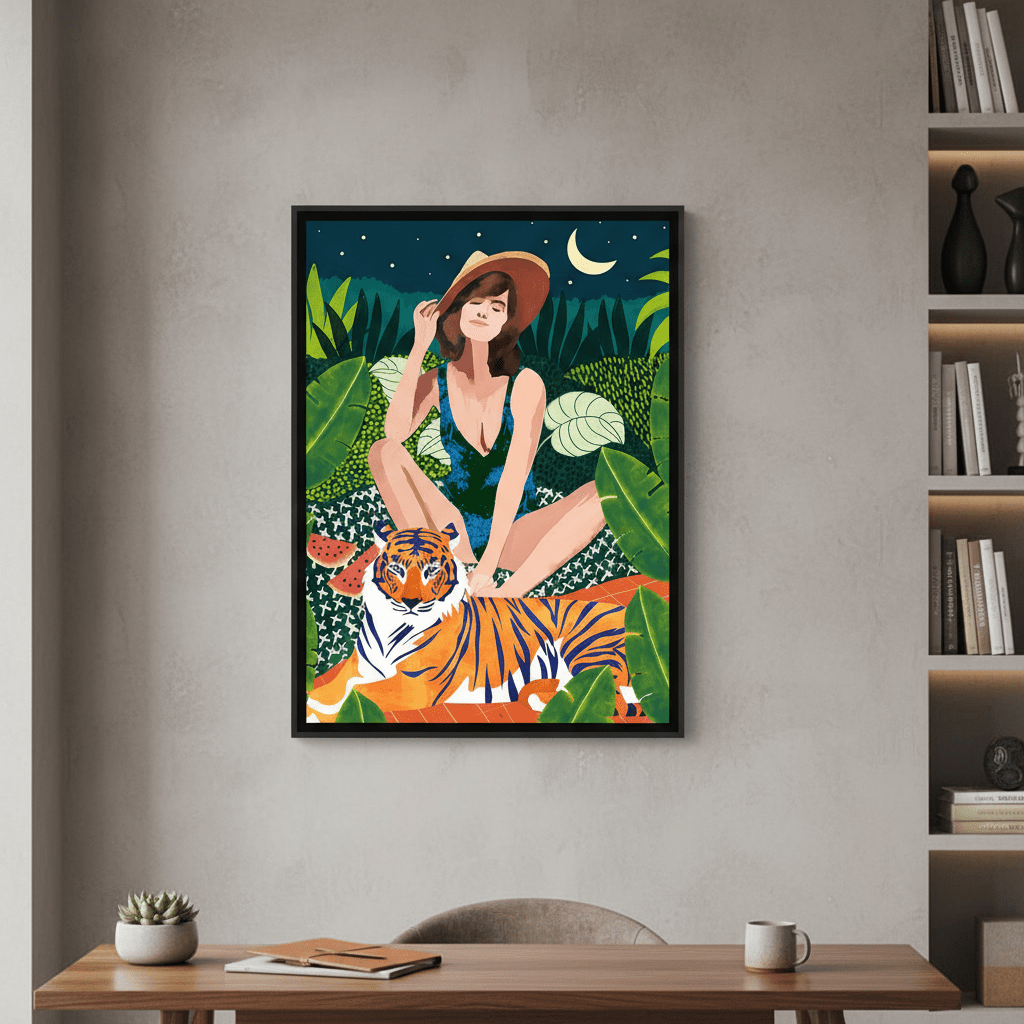 Living in the Jungle by 83 Oranges wall - art - picture - poster