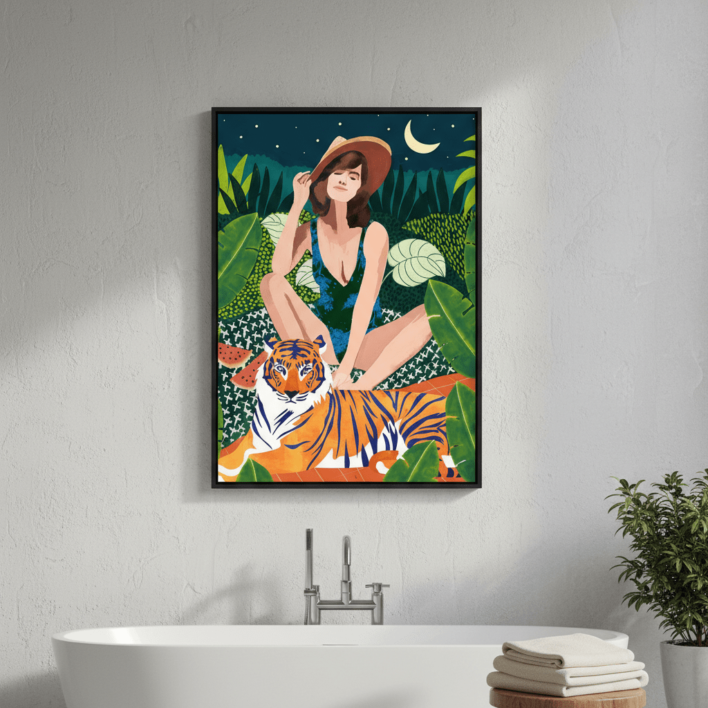 Living in the Jungle by 83 Oranges wall - art - picture - poster
