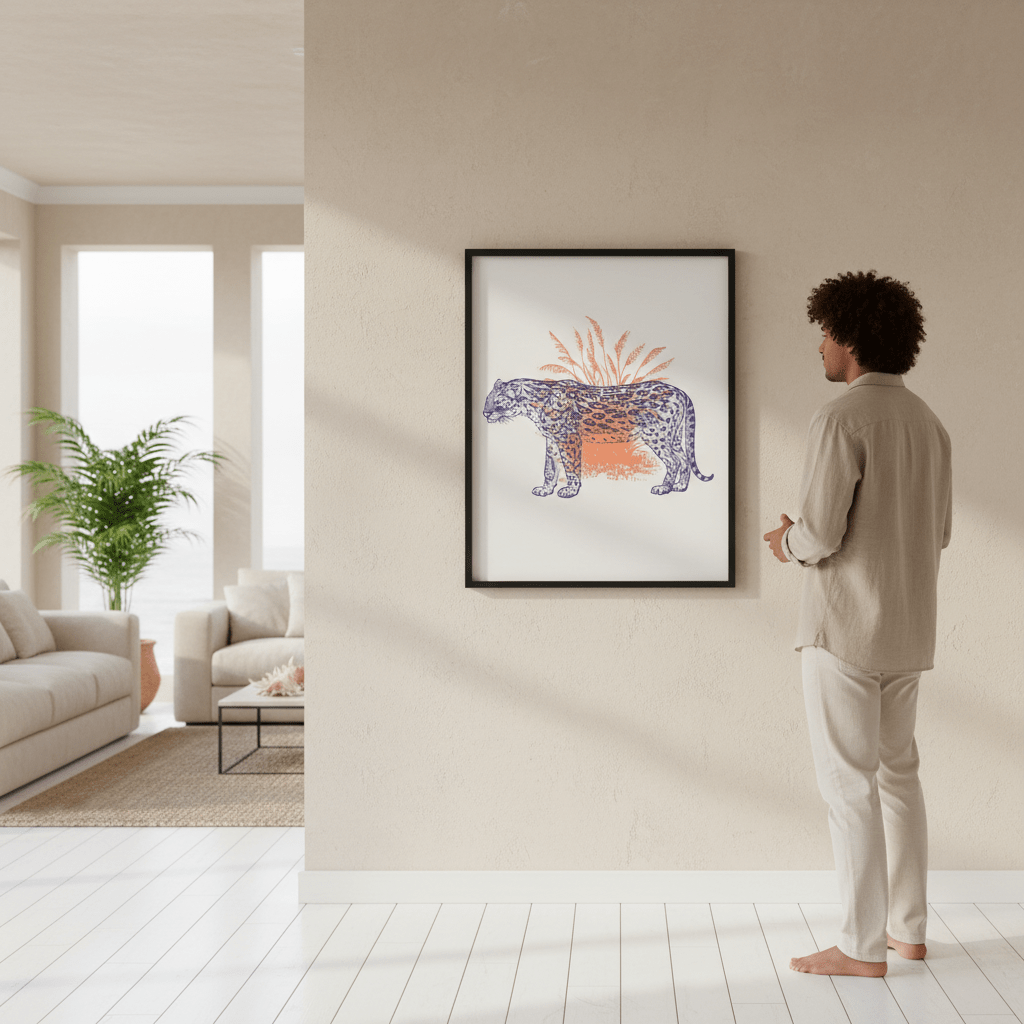 Living Overlay by Florent Bodart wall - art - picture - poster