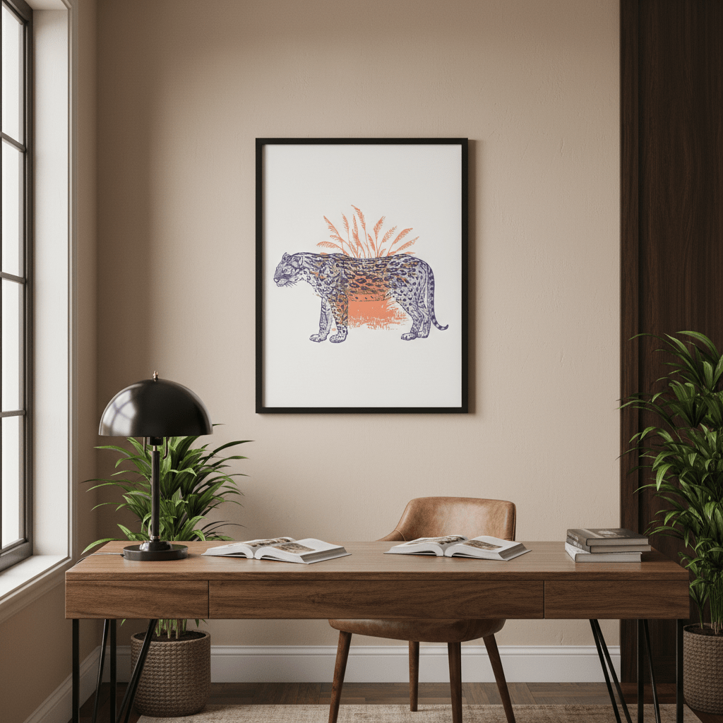 Living Overlay by Florent Bodart wall - art - picture - poster