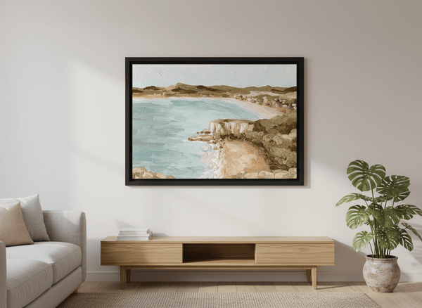 Lonely Bay By Hannah Weisner | Art & Canvas Print