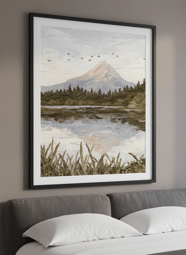 Lonely Mountain By Hannah Weisner | Art & Canvas Print