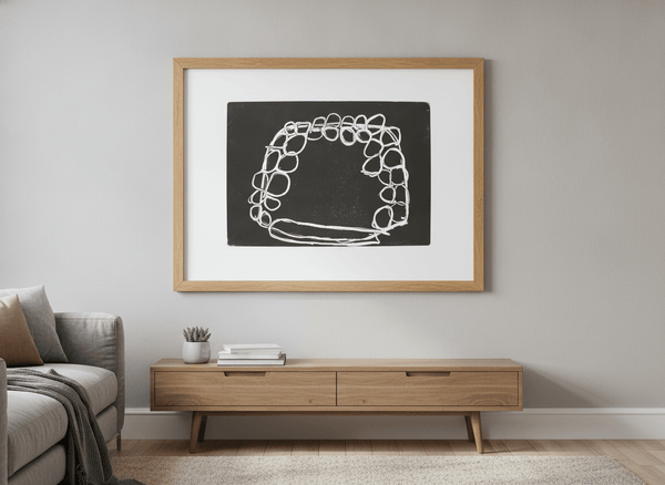 Looping White Circles on Black By DONUT Studios