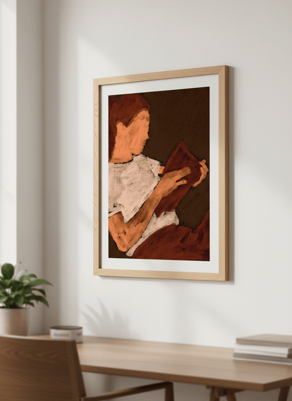 Lost In Stories By Shatha Al Dafai | Art & Canvas Print