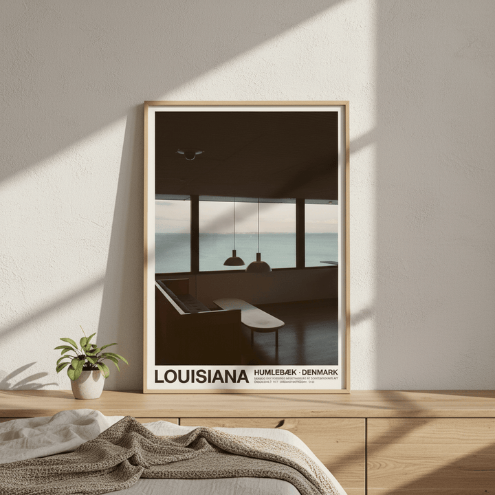 Louisiana Museum by Florent Bodart wall - art - picture - poster