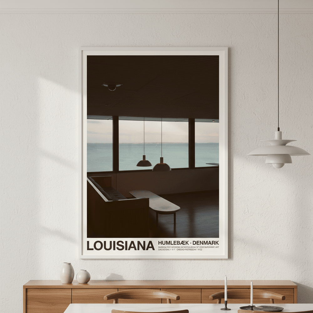 Louisiana Museum by Florent Bodart wall - art - picture - poster