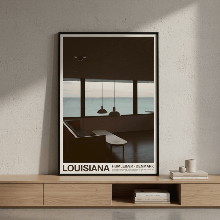 Louisiana Museum by Florent Bodart wall - art - picture - poster