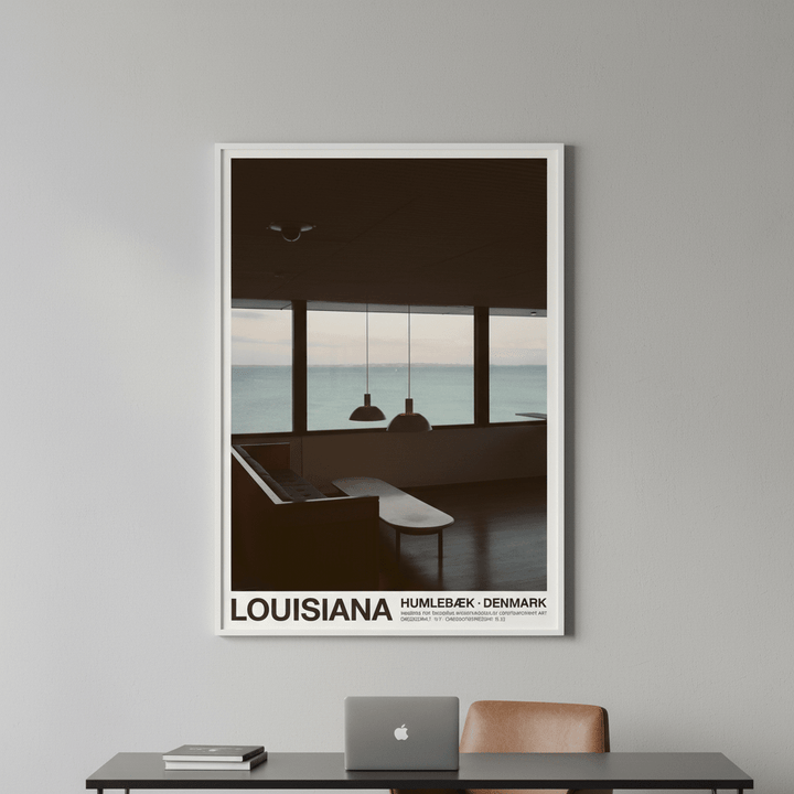 Louisiana Museum by Florent Bodart wall - art - picture - poster