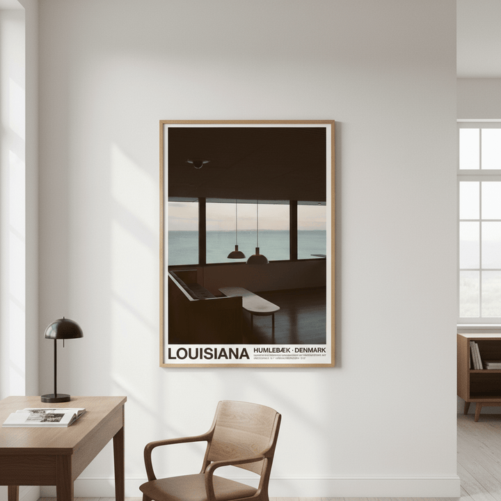 Louisiana Museum by Florent Bodart wall - art - picture - poster