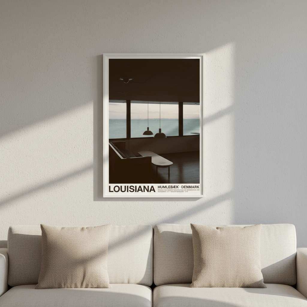 Louisiana Museum by Florent Bodart wall - art - picture - poster