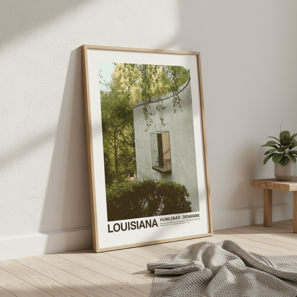 Louisiana Museum of Modern Art by Florent Bodart wall - art - picture - poster