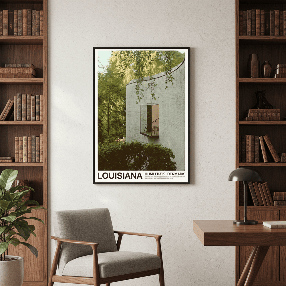Louisiana Museum of Modern Art by Florent Bodart wall - art - picture - poster