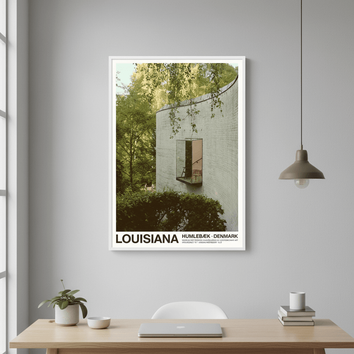 Louisiana Museum of Modern Art by Florent Bodart wall - art - picture - poster
