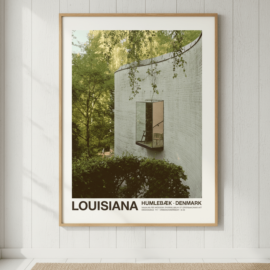 Louisiana Museum of Modern Art by Florent Bodart wall - art - picture - poster