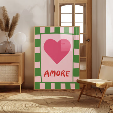 Love Amore Wall Art by Lucia Sankovic - Style My Wall