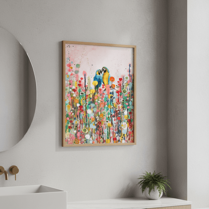 Love Feather by Sylvie Demers wall - art - picture - poster