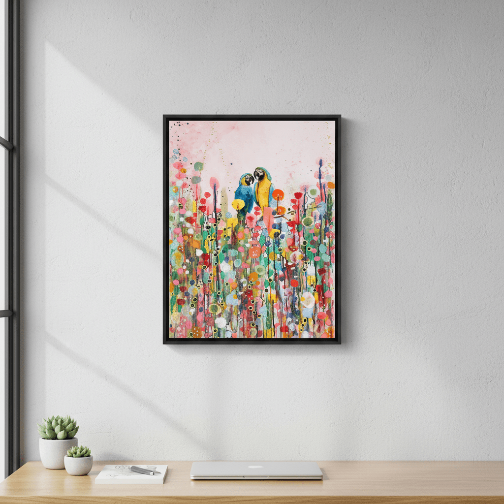 Love Feather by Sylvie Demers wall - art - picture - poster