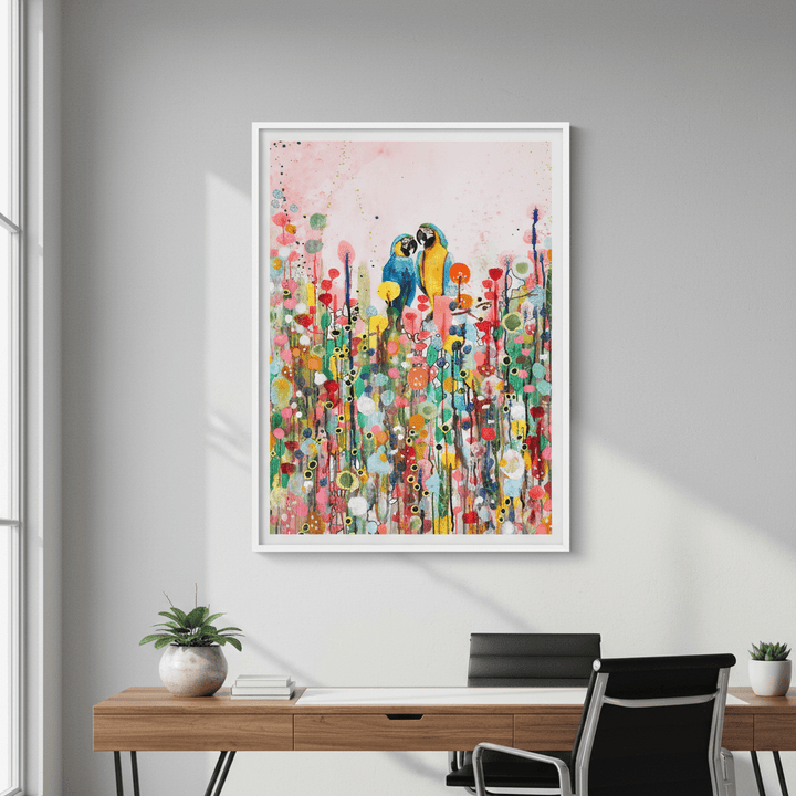 Love Feather by Sylvie Demers wall - art - picture - poster