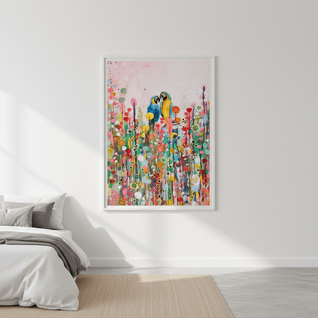 Love Feather by Sylvie Demers wall - art - picture - poster