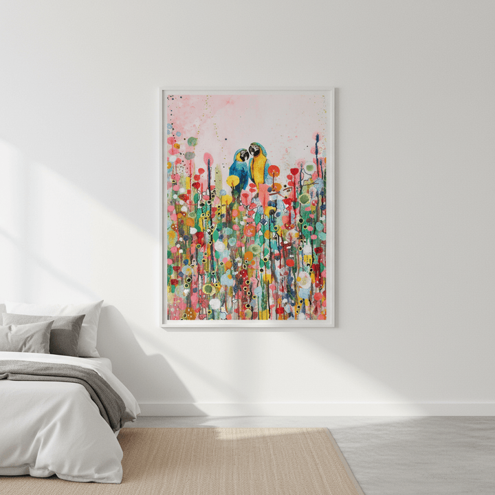 Love Feather by Sylvie Demers wall - art - picture - poster