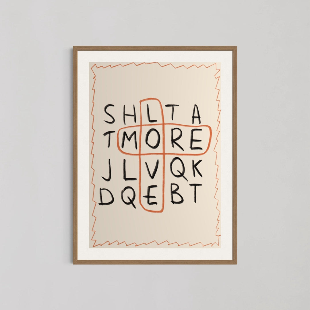 Love More Puzzle Wall Art - Style My Wall,frame