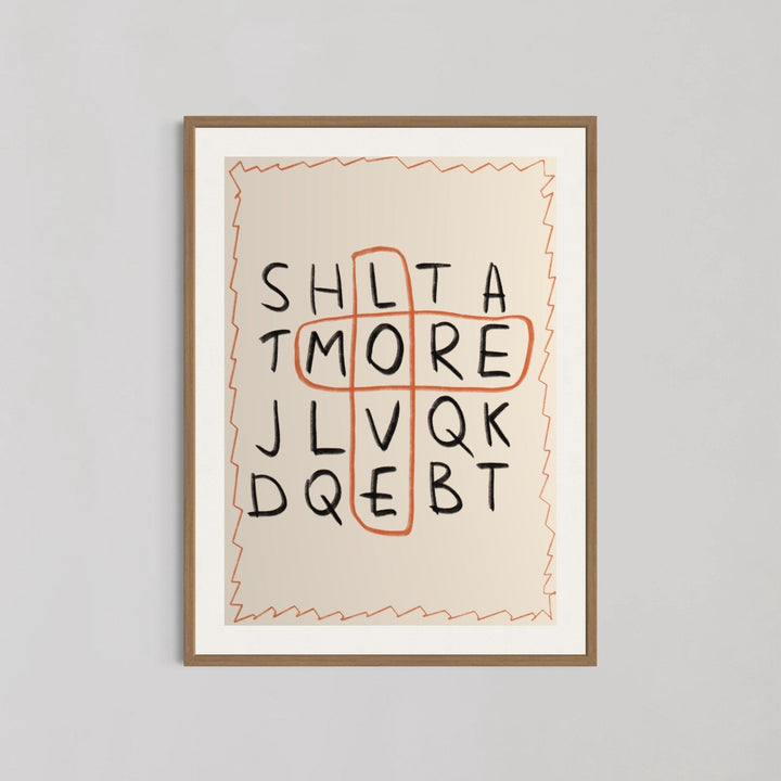 Love More Puzzle Wall Art - Style My Wall,frame