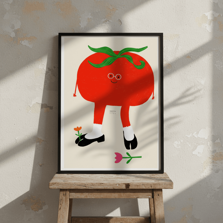 Lovely Tomato by Hayde Nizard wall - art - picture - poster