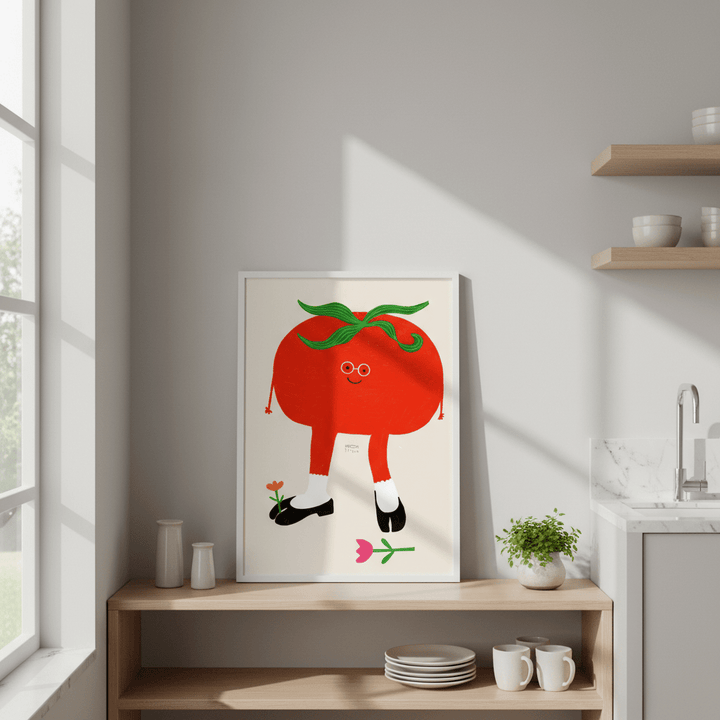 Lovely Tomato by Hayde Nizard wall - art - picture - poster