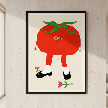 Lovely Tomato by Hayde Nizard wall - art - picture - poster