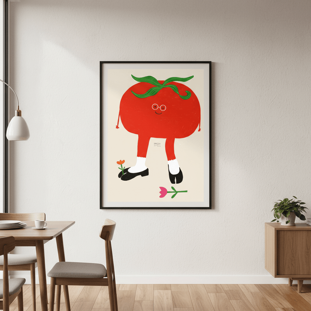 Lovely Tomato by Hayde Nizard wall - art - picture - poster
