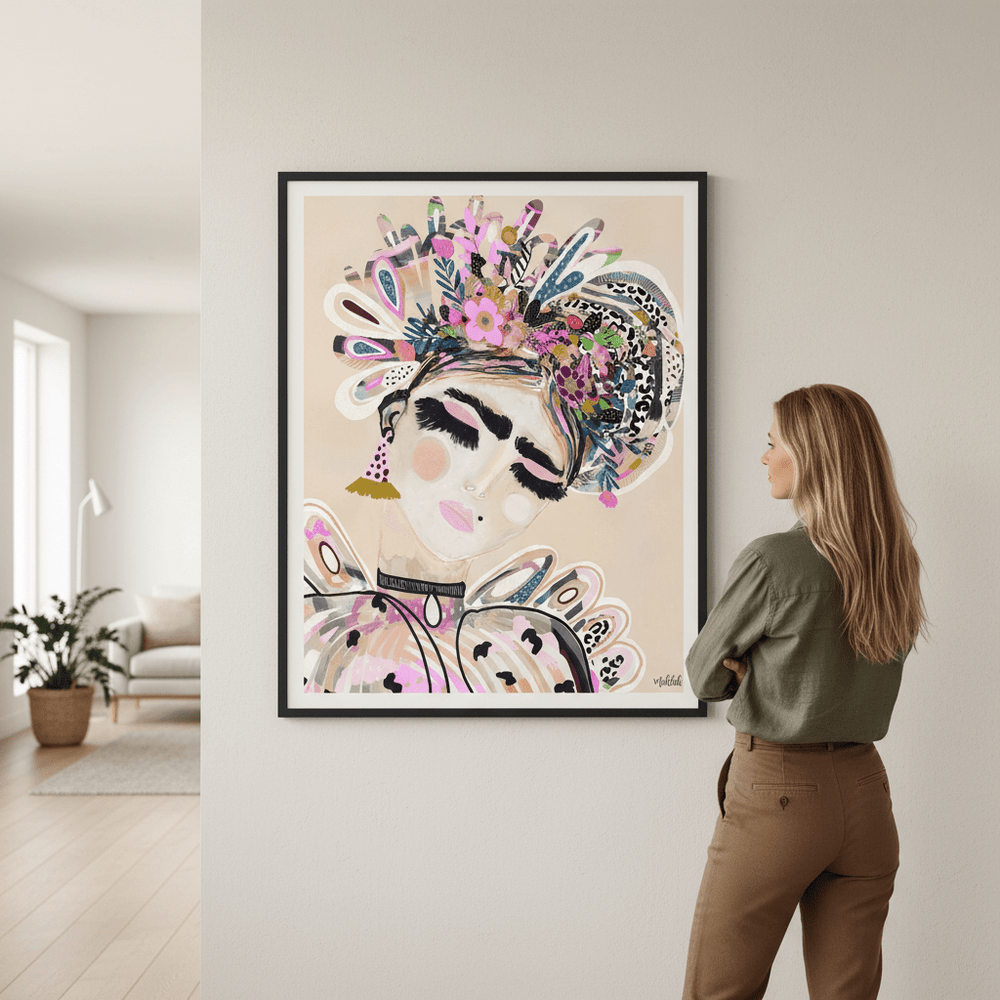 Lulu by Inkheart Designs wall - art - picture - poster