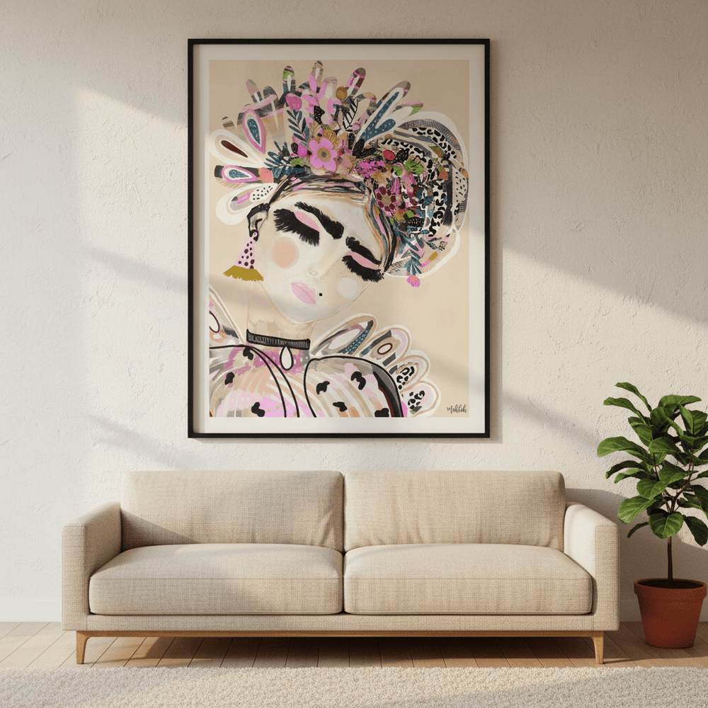 Lulu by Inkheart Designs wall - art - picture - poster