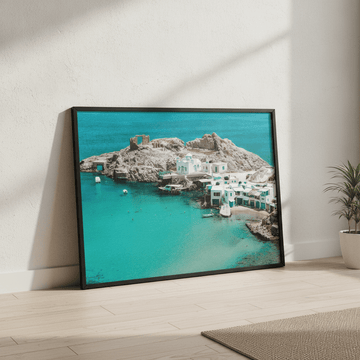 Lunchtime in Milos wall-art-picture-poster