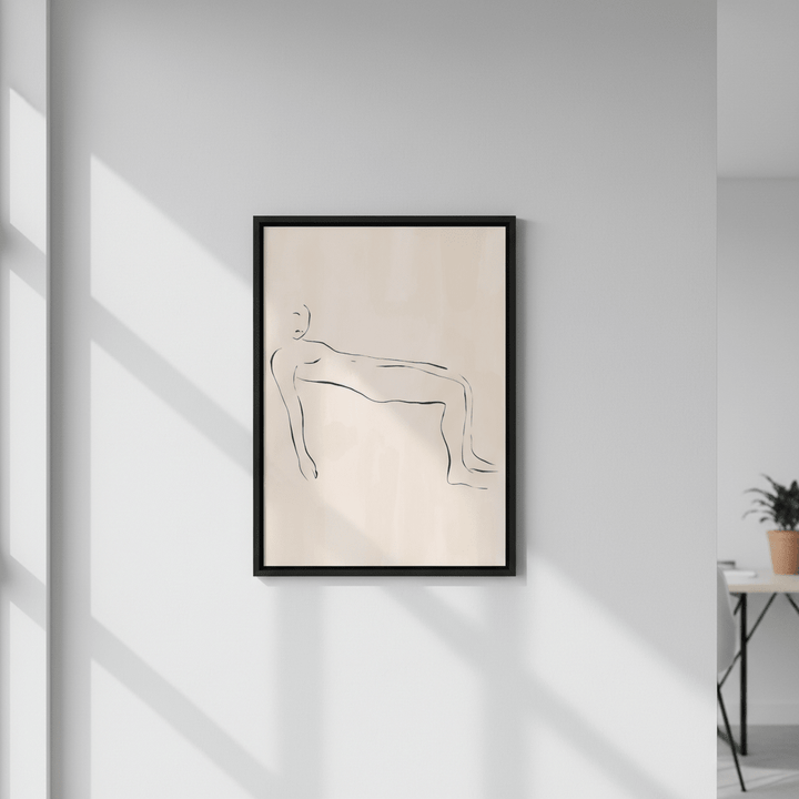 Lying Down by Ivy Green Illustrations wall - art - picture - poster