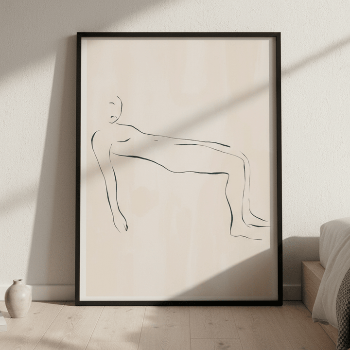 Lying Down by Ivy Green Illustrations wall - art - picture - poster