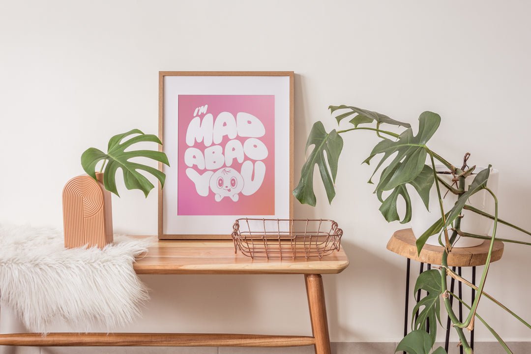 Mad Abao You Typography Wall Art - Style My Wall