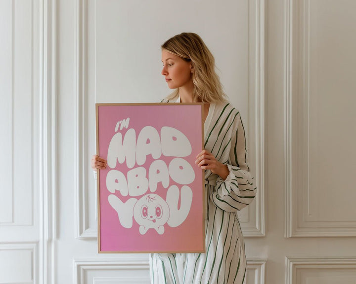 Mad Abao You Typography Wall Art - Style My Wall