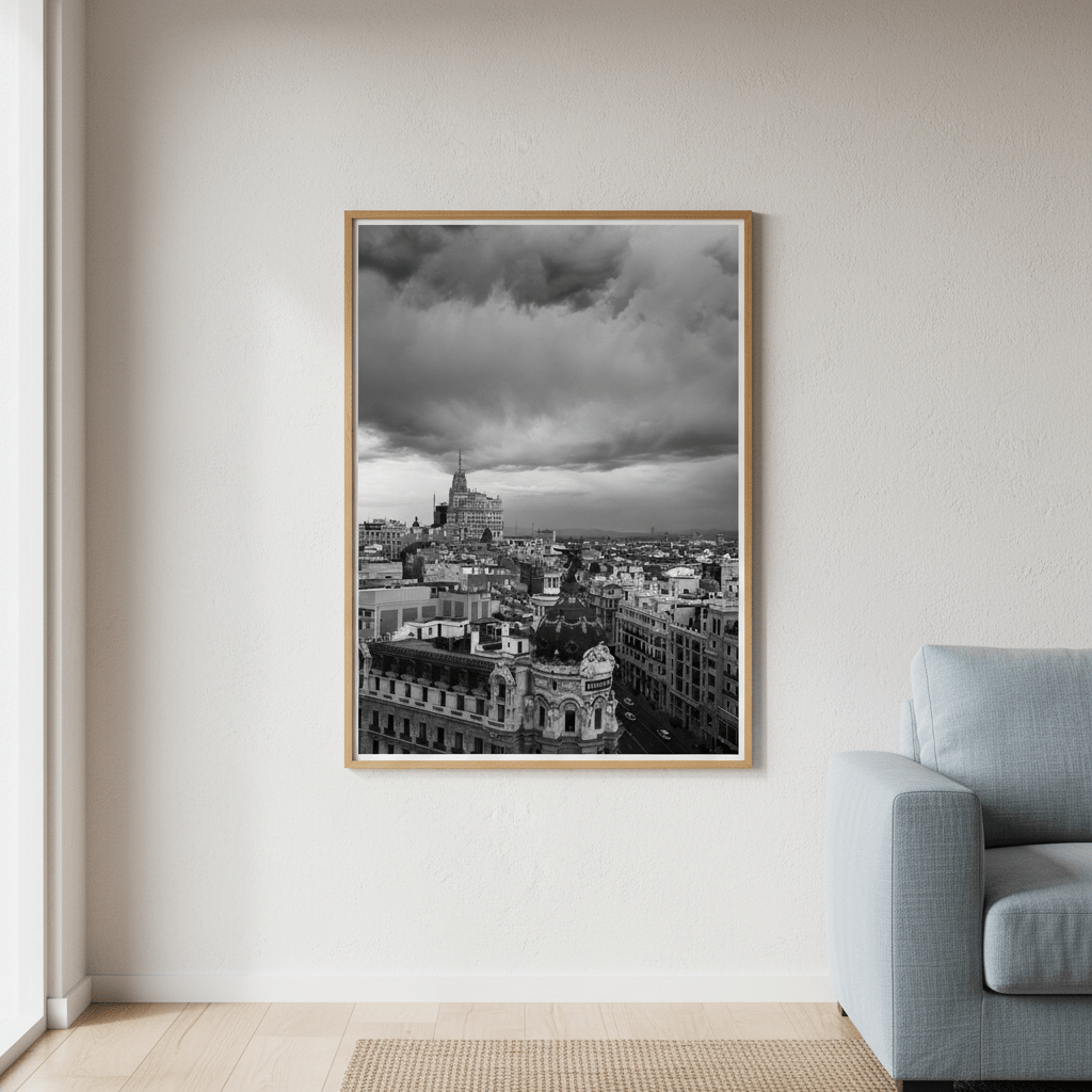 Madrid by Robin Skjoldborg wall - art - picture - poster