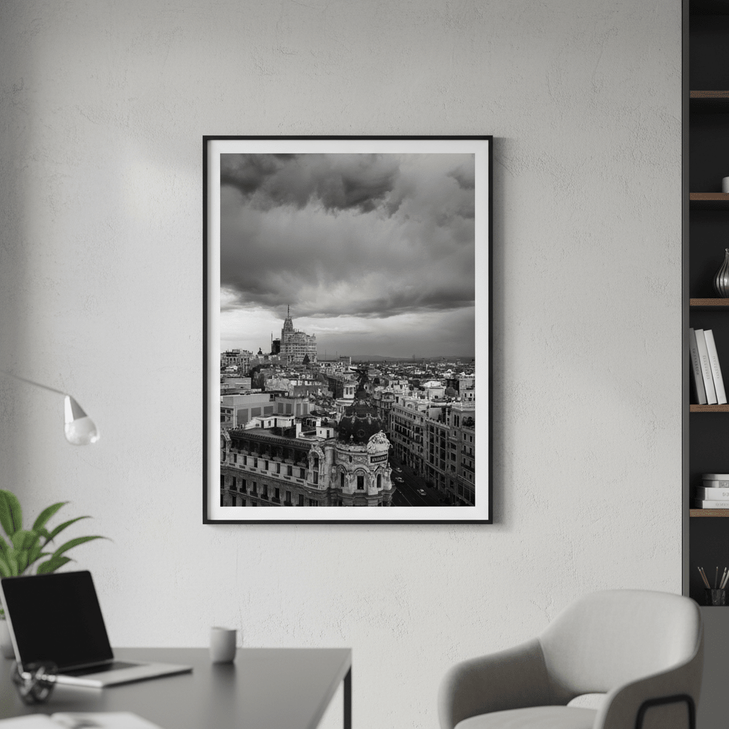 Madrid by Robin Skjoldborg wall - art - picture - poster