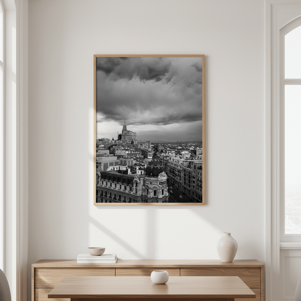 Madrid by Robin Skjoldborg wall - art - picture - poster