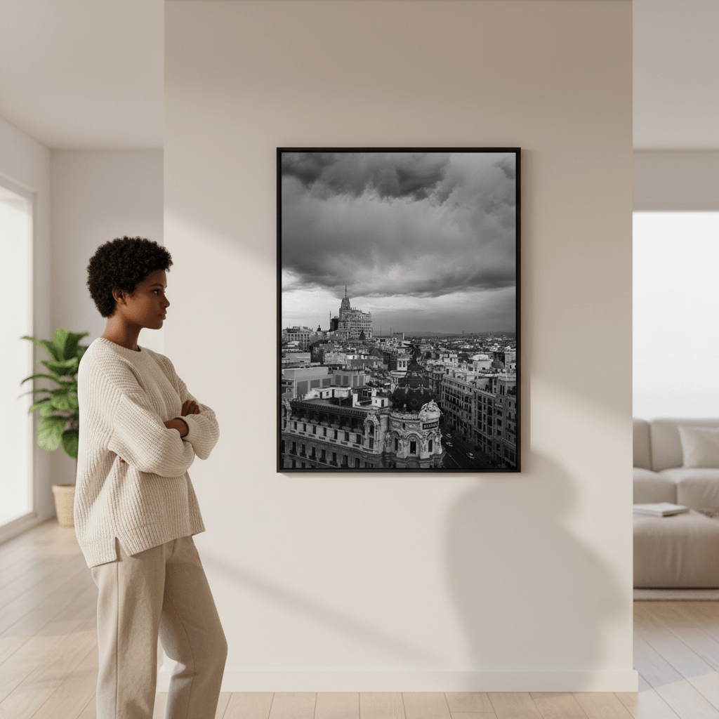 Madrid by Robin Skjoldborg wall - art - picture - poster