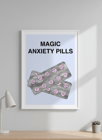 Contemporary wall art featured in a bright modern office workspace